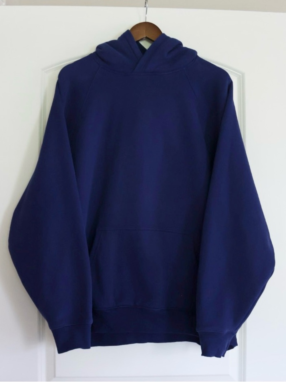 Aritzia Cozy Sweatfleece Mega Hoodie Byron Blue Size L Oversized